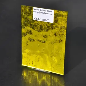 WANDIOR-Lámina de cristal de China, fabricante de vidrio con textura multicolor