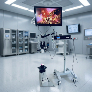 <b>TABLE</b> MOUNT SURGICAL OPHTHALMIC MICROSCOPE 5 STEP ADVANCE OPTICAL SYSTEM... - Product Image 2