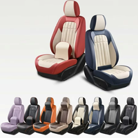 Housse de siège de voiture sport en cuir Nappa, taille personnalisée, modèle spécial, design luxueux, ajustement parfait