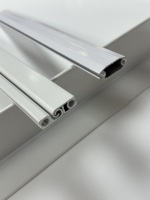 Porte coulissante intérieure, porte de séparation, centre commercial, volet roulant antivol, dorrpiece, accessoires, rail de guidage, bande de liaison en aluminium