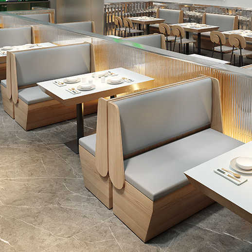 American Franchise Restaurant Sofa Booth Seating for Diner - China Booth  and Table, Restaurant Booth and Table