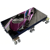 JIUWLDS personnalisé de haute qualité P2.9 P3.9 P5.9 intérieur/extérieur couleur 8K UHD LED écran d'affichage de carrelage de sol pour salon de voiture