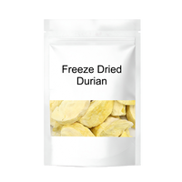 Gefreeze-droogde Durian-blokjes snacks in zakjes - gezonde, natuurlijke chips zonder toegevoegde suikers