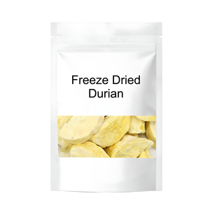 Fruta Liofilizada en Bolsas, Trozos de Durian, Bocadillos - Crisps Envasados en Bolsa, Saludables, Naturales y Sin Azúcar Añadido - Product Image 1