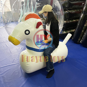Jeux de construction d'équipe de travail de groupe de poney sautant gonflable Offre Spéciale enfants/adultes divertissement en plein air pour jouets amusants pour le divertissement - Product Image 2
