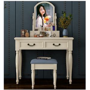 Simple moderno <span class=keywords><strong>hollywood</strong></span> <span class=keywords><strong>tocador</strong></span> con 2 cajones para dormitorio - Product Image 2