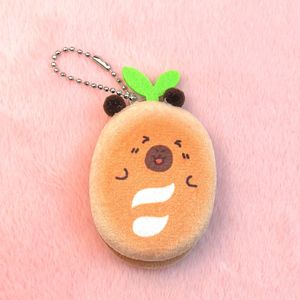 Colgante <span class=keywords><strong>de</strong></span> Peluche <span class=keywords><strong>de</strong></span> Comida <span class=keywords><strong>de</strong></span> Dibujos Animados, Llavero <span class=keywords><strong>de</strong></span> Snack, Colgante Decorativo para Mochila, Hamburguesas y Perritos Calientes - Product Image 4