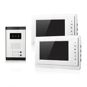 Hệ Thống Intercom 7 Inch Đa Căn Hộ Video Door Phone Doorbell Máy Ảnh Với Night Vision Máy Ảnh