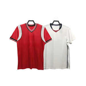 1990-2015 Manchester Retro balón de fútbol sublimado de manga corta Camiseta de fútbol conmemorativa clásica - Product Image 3