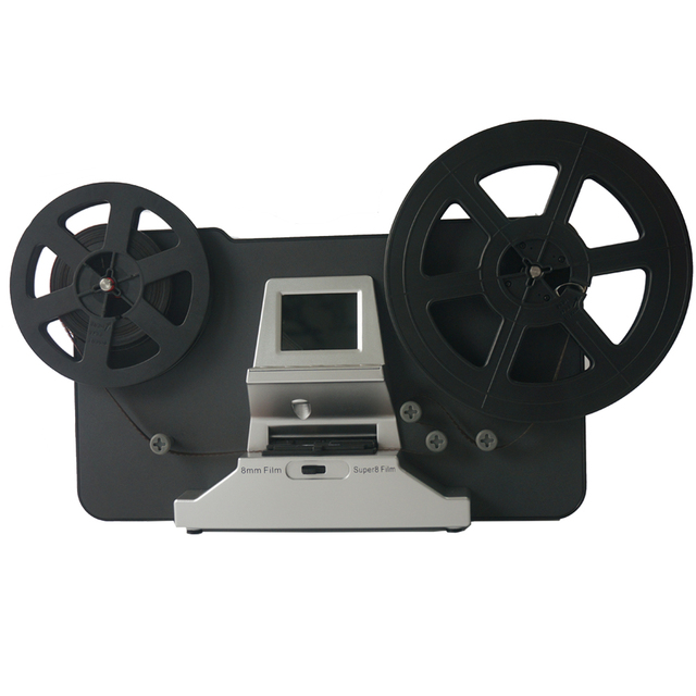 WINAIT Digital Roll Film Scanner for Super 8 and 8mm Old Movie Film Converter