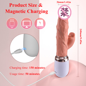 XY Realistic Soft Peristaltic-action Dildo Female Masturbator Thrusting <b>Vibrator</b> Silicone <b>Remote</b>-<b>Controlled</b> Waterproof IPX7 - Product Image 2