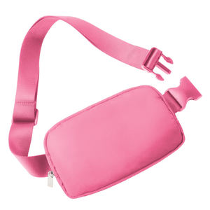 Custom Vrouwen <span class=keywords><strong>Nylon</strong></span> Yoga Lulu Tas Waterdichte Crossbody Slinger Met Bilriem Logo Print Taille Heuptasje Overal Messenger <span class=keywords><strong>Bag</strong></span> - Product Image 5