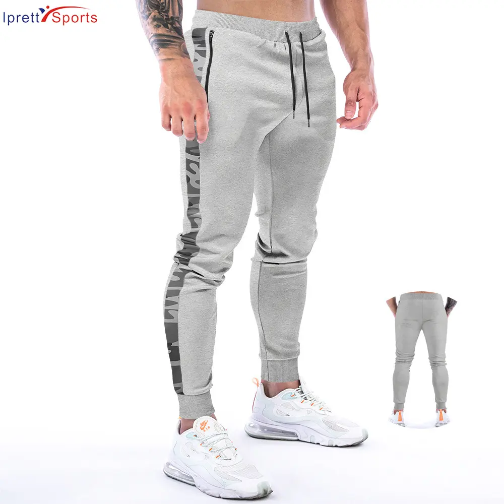 Custom Gym Trouser   Fitness Mens Sports wear Joggers Zipper Pocket Mens Joggers