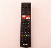 Télécommande de remplacement pour téléviseur. Boutons en silicone souple. Remplacement facile des piles. Certifié CE. Marquage CE. FCC. RoHS.
