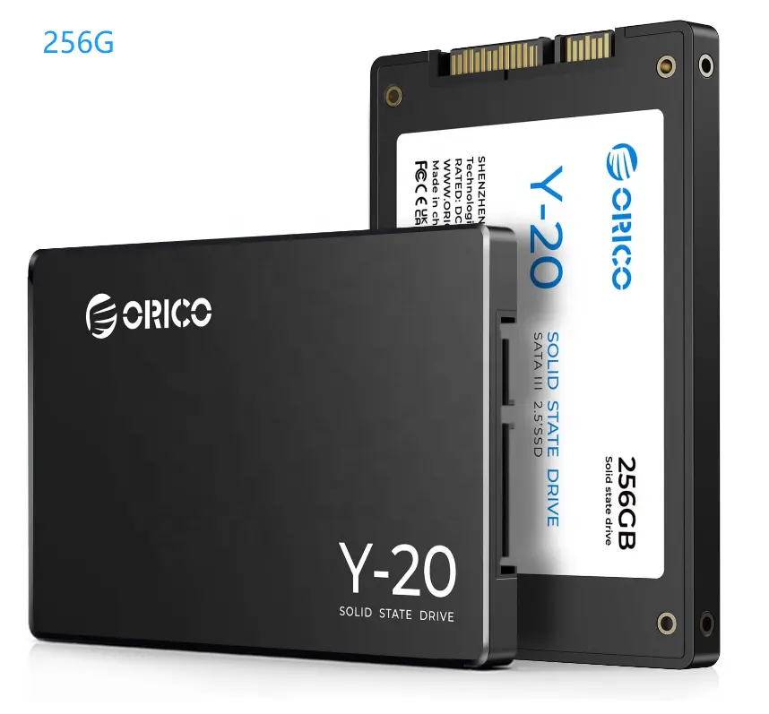 256GB 2.5 SSD SATA III dahili sabit disk katı hal sürücü yükseltme için taşınabilir SSD PC veya dizüstü bellek ve depolama 256GB