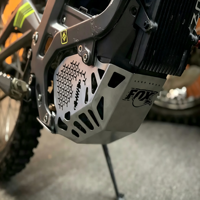 Protector de Motor de Acero Inoxidable de Alta Resistencia SRJ para Surron Light Bee X LBX, Accesorios para Motocicleta Eléctrica Todoterreno