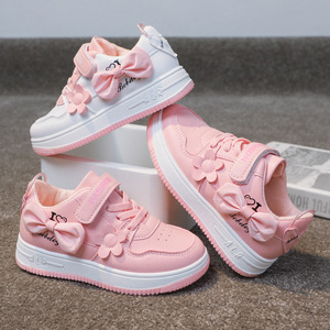 Sneakers basse da <span class=keywords><strong>bambina</strong></span> autunno inverno, nuove scarpe casual con suola morbida per bambini grandi, chiusura slip-on. - Product Image 4