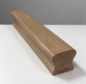 Timber Staircase <b>Rail</b> Wall Bracket Mounted <b>Wood</b> Balustrade Fitting Modern Apartment Hotel Project Contractor Supply - Product Image 2