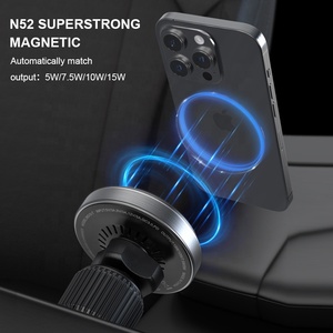 Tech <span class=keywords><strong>Gadgets</strong></span> Electronic 15W Qi2 Car Cargador magnético inalámbrico para <span class=keywords><strong>iPhone</strong></span> 12 13 <span class=keywords><strong>14</strong></span> 15 16 <span class=keywords><strong>Pro</strong></span> <span class=keywords><strong>Max</strong></span> - Product Image 6