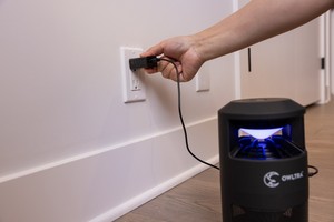 Owltra all'ingrosso tavola interna potente ventola di aspirazione Bug Zappe trappole per mosche Zapper zanzara uccisione lampada insetti volanti mosche - Product Image 6