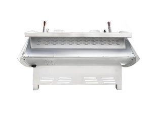 Cafetera Comercial Profesional de Acero Inoxidable con Doble Cabezal y Doble Caldera, 19 Bares, para Espresso y Cappuccino - Product Image 4