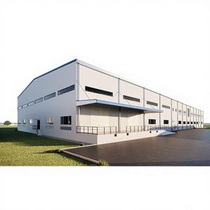 Diseño de Almacén con Estructura de Acero, Nave Industrial Metálica Prefabricada, Almacén Prefabricado - Product Image 2