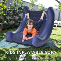 Canapé inclinable gonflable moderne pour enfants, pliable, anti-retournement, en PVC, pour salon, chambre, extérieur, jardin, Toppeak