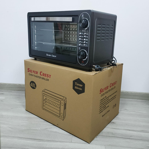 Forno Elettrico a Convezione Automatico da 48L <span class=keywords><strong>in</strong></span> Alluminio per Uso Domestico, per Cuocere Crostate, Bistecche, Pizza, Ideale per Esterni e Auto - Product Image 4