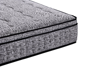 Matelas à ressorts ensachés Euro Top de luxe de haute qualité, double face, 12 pouces, 5 zones, pour usage domestique/hôtelier