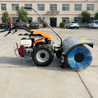 Déneigeuse rotative à moteur thermique autotractée 500 kg pour la déneigement des routes, des parkings et des cours communautaires