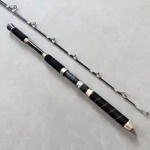 Big Game Trolling Fishing Rods 80-150lbs 1.5 Sections High Carbon Deep Sea Saltwater Boat Sea Fishing Rod