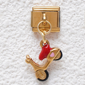 Modular DIY Stainless Steel Charm Bracelet Pendant Set Cartoon Design Unisex Gift Accessory Yiwu Origin - Product Image 4