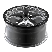 Roues à cinq rayons 18*10/9.5 19*9.5/11 20*9.5/10 5*112 5*114.3 CB 66.5 ET 50 Roues forgées Beadlock pour Ford Mustang GT