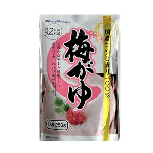 Gachas de Arroz Japonesas de Sabor Suave con Ciruela en Bolsa Retortable - Product Image 3