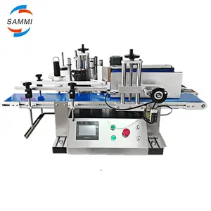 High quality automatic labeling machine for glass round bottle, desktop electric labeling applicator