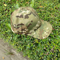 Casquette de baseball unisexe neuve de haute qualité, ajustée, à 6 panneaux, motif camouflage léopard, style sportif urbain, avec boucle et impression en relief