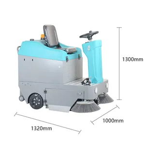 PB105 Farm Cleaning Machines Road Sweeper Electric Floor Sweeper Machine
