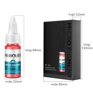 Suministro OEM TANGSE PG01 <span class=keywords><strong>Tinta</strong></span> de Maquillaje Permanente para Labios de la Mejor Calidad Europea, Pigmento Líquido para Tatuajes PMU, Herramientas de Microblading, 15 ml, 33 Colores - Product Image 5