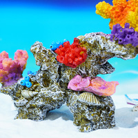 Nouvelle résine coraux Aquariums accessoires décoration de la maison Simulation récif de corail résine ornements pour aquarium