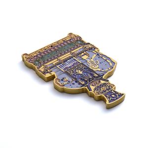 Aimant en métal personnalisé en émail souple, souvenir de mode, fabrication en gros en usine - Product Image 4