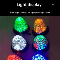 Feux de gabarit LED coniques LJZ en forme de goutte d'eau, à montage sur toit, 12V 24V, étanches IP68, avec garantie d'un an pour remorques et fourgonnettes, vente en gros