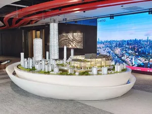 Mô hình kiến trúc <span class=keywords><strong>3D</strong></span> tùy chỉnh cho thành phố tùy chỉnh cây thu nhỏ quy hoạch thành phố Thiết kế thu nhỏ - Product Image 5