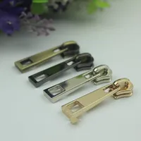 Lock 5 lote bronze barato #5 metal zipper slider/extrator fabricante