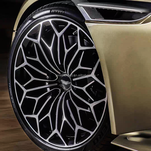 Roue de voiture forgée personnalisée cvt 20 pouces jantes profondes 5x112 roues forgées 19x11 et 20 pour Aston Martin pour benz S550 maybach - Product Image 3