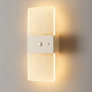 Applique murale LED rectangulaire blanc chaud avec capteur, alimentation USB, veilleuse pour décoration de chambre - Product Image 3