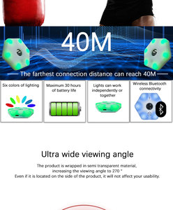 Luces de Entrenamiento de Reacción 4 Luces + APP |   Entrenamiento de Velocidad Ágil para Baloncesto, Fútbol, Tenis, Bádminton, Taekwondo - Product Image 4