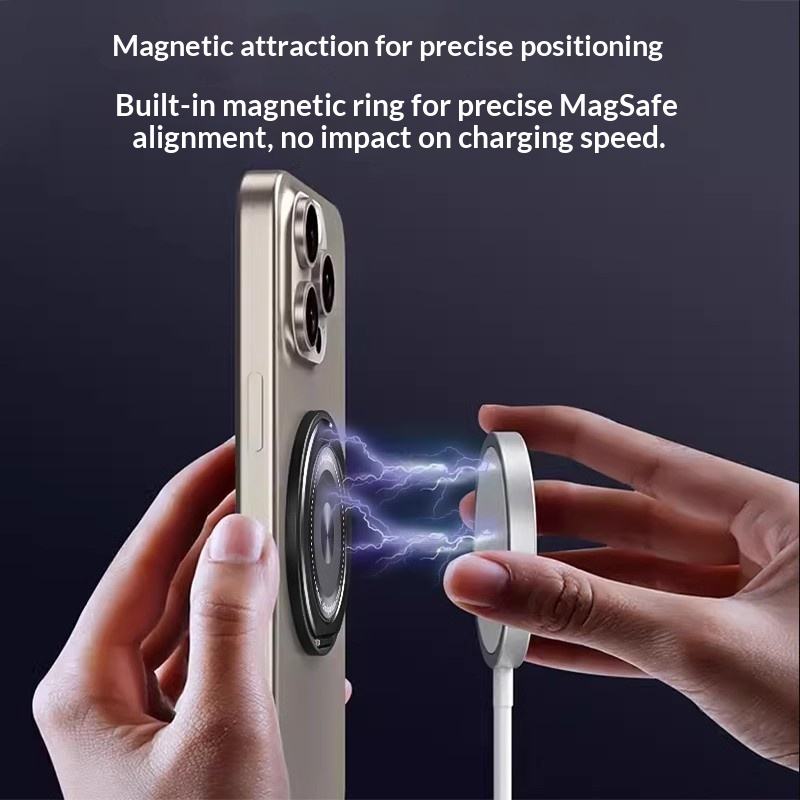 Rotating Magnetic Rings 360 Degree Rotating Ring Buckle Adhesive Strong Magnetic Bracket Ultra ...