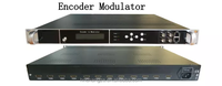 Equipo de Fibra Óptica, Codificador Modulador Digital de Alta Calidad de 16 Puertos para CATV, Óptico, DVB-T, ISDB-T