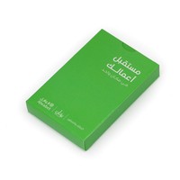 Conception populaire durable imperméable à l'eau en gros avant et arrière enfants papier éducatif luxe adulte arrondi cartes à jouer