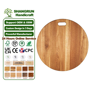Planche à charcuterie surdimensionnée <span class=keywords><strong>en</strong></span> <span class=keywords><strong>bois</strong></span> de chêne, planche à fromage extra large, planche de service avec poignée pour servir les fromages - Product Image 1